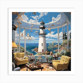 Lighthouse 1 Art Print