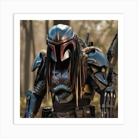 Mando/Predator 1 Art Print