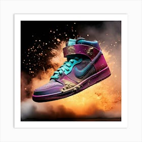 Nike Dunk High 3 Art Print