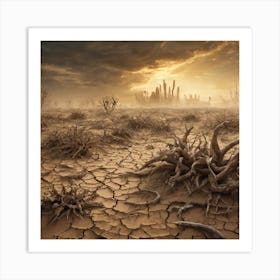 Desert Landscape 1 Art Print