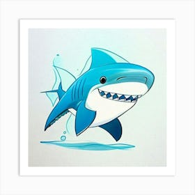 Shark Art Print