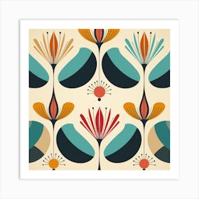 Floral Pattern 2 Art Print