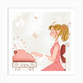 Love Notes Art Print