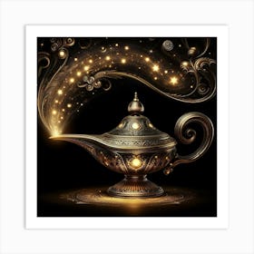 Magic Lamp 2 Art Print