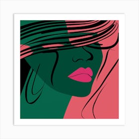 Portrait Of A Woman 54 Art Print