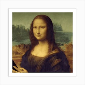 Mona Lisa  Art Print