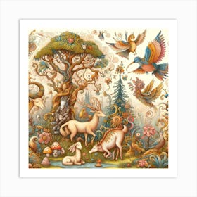 Fairy Forest 2 Art Print