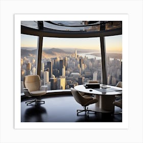 Modern Office 2 Art Print