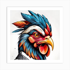 Rooster Art Print