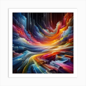 Abstract Painting Art Print