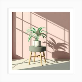 Plant In A Pot 1 Art Print