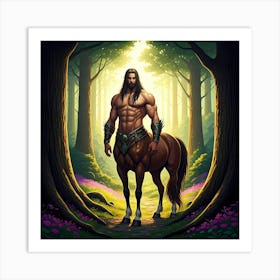 Centaur of the Forest Art Print