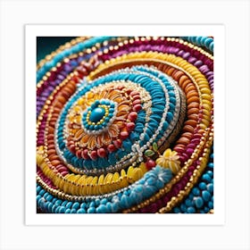 Bead Art Art Print