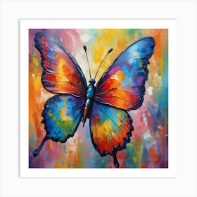 Colorful Butterfly 84 Art Print