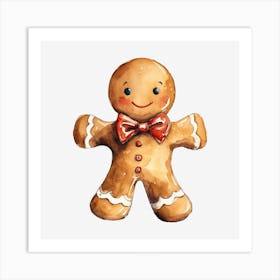 Gingerbread Man 18 Art Print