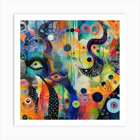 Abstract Art 0 Art Print