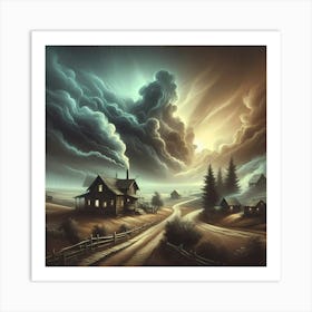 Stormy Day Art Print