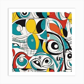 picasso art 1 Art Print