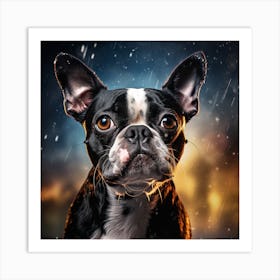 Boston Terrier Art Print