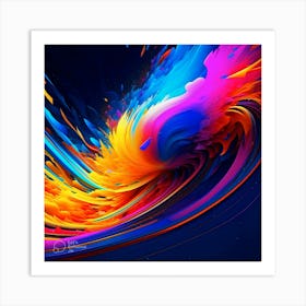 Abstract Painting 1 Art Print