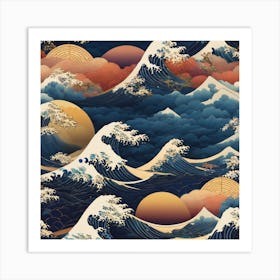 Great Wave Off Kanagawa Art Print