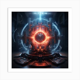 Proton fusion 1 Art Print