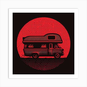 Camper Van Art Print