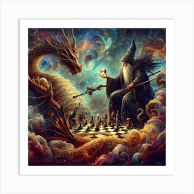 Chess 2 Art Print