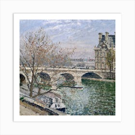 Paris By Claude Monet Art Print