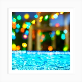 Pool Party 5 Art Print