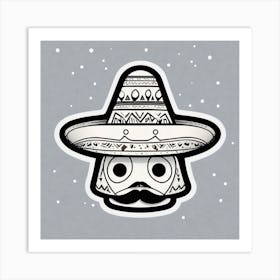 Mexican Hat Art Print