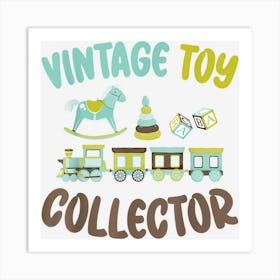 Vintage Toy Collector Art Print