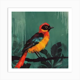 Colorful Bird Art Print