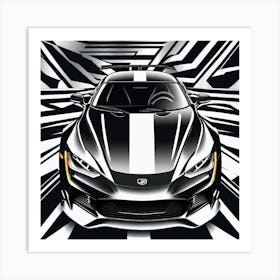 Toyota Supra 1 Art Print