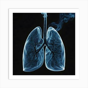 Lungs Stock Videos & Royalty-Free Footage 9 Art Print