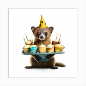 Birthday Koala Art Print