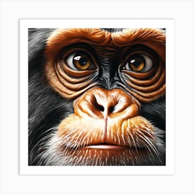 Chimpanzee 20 Art Print