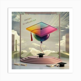 Happy Graduation Art Print