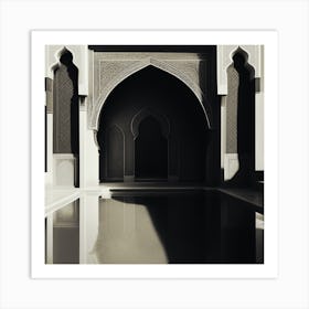 Islamic Architecture Jardin Majorelle Morocco 1 Art Print