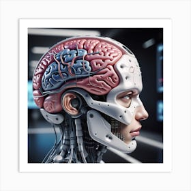 Cyborg 68 Art Print