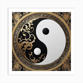 Yin Yang 31 Art Print