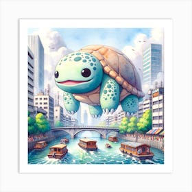 Turtle Thoughts Art Print