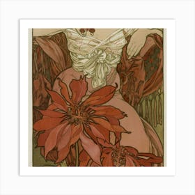 Poinsettia Art Print