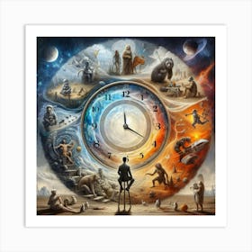 Viaggio nel tempo Art Print