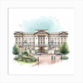 Buckingham Palace 1 Art Print
