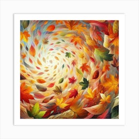 Autumn Leaves 1 Art Print