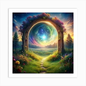 Portal To The Heavens Art Print