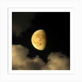 Venus With Thick Clouds And A Yellowish Hue 1 Art Print