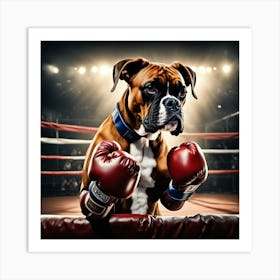 Boxer Art Print