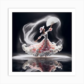 Marshmallow Dancer Art Print